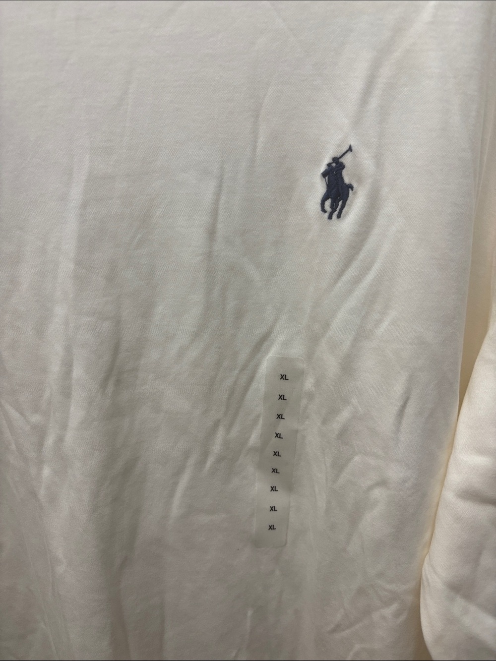 Polo by Ralph Lauren Men's Ivory Turtleneck Long-Sleeve Shirt - Picture 2 of 7